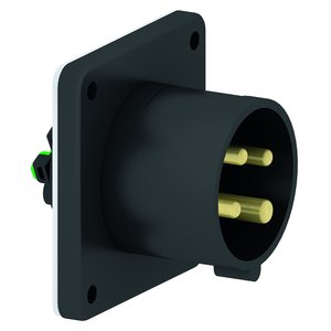 Bals Elektrotech - CEE-Gerätestecker (IEC 60309) Anbau-Gerätestecker 28004 4p 500V 7h Ip 44