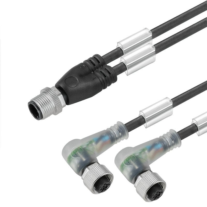 Weidmüller - Konfektioniertes Sensor-Aktor-Kabel Verbindungsleitung SAIL-ZW-M12BW-3L10V M12/M12