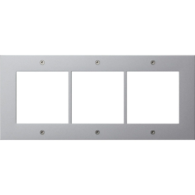 Gira - Zubehör/Ersatzteile für Installationsschalterprogramme Designrahmen 3fach alu 850365 Türstation