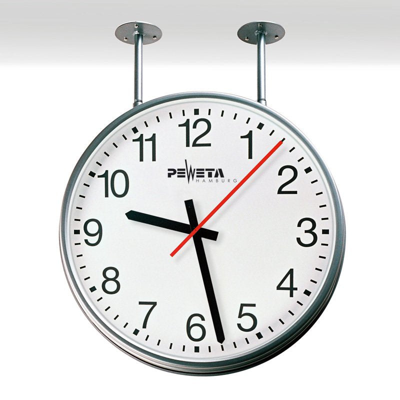 Peweta - Uhr Außenuhr als Nebenuhr 74.732.413 12/24V,Minutenimpuls
