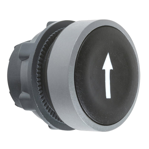 Schneider Electric - Frontelement für Drucktaster Drucktaster, Front ZB5AA335C0 sw, 22mm, in grau