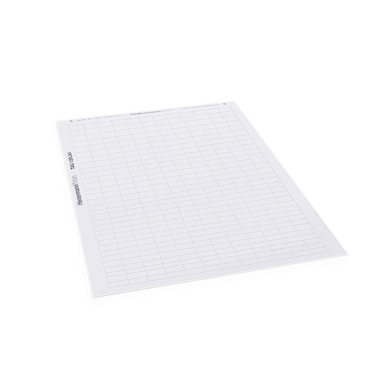 HellermannTyton - Kennzeichnungsmaterial Etiketten TAG162LA4-1101-WH 38,1x12,7mm