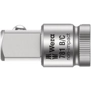 Wera - Verlängerung für Steckschlüssel-Einsätze, Steckschlüssel, Knarren Verbindungsteil 3/8" 05042673001 781 B/C 3/8"
