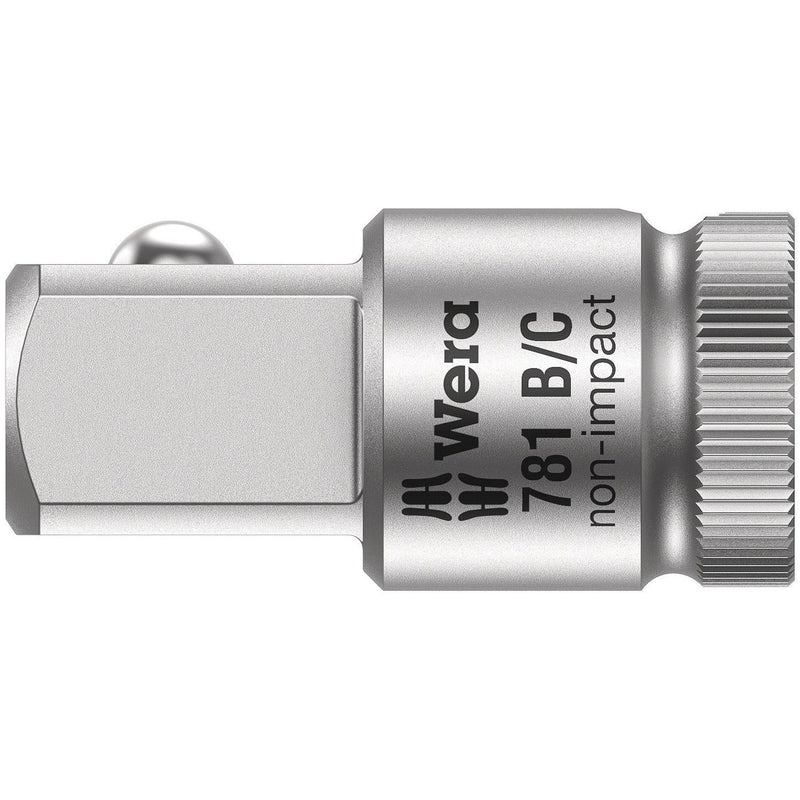 Wera - Verlängerung für Steckschlüssel-Einsätze, Steckschlüssel, Knarren Verbindungsteil 3/8" 05042673001 781 B/C 3/8"