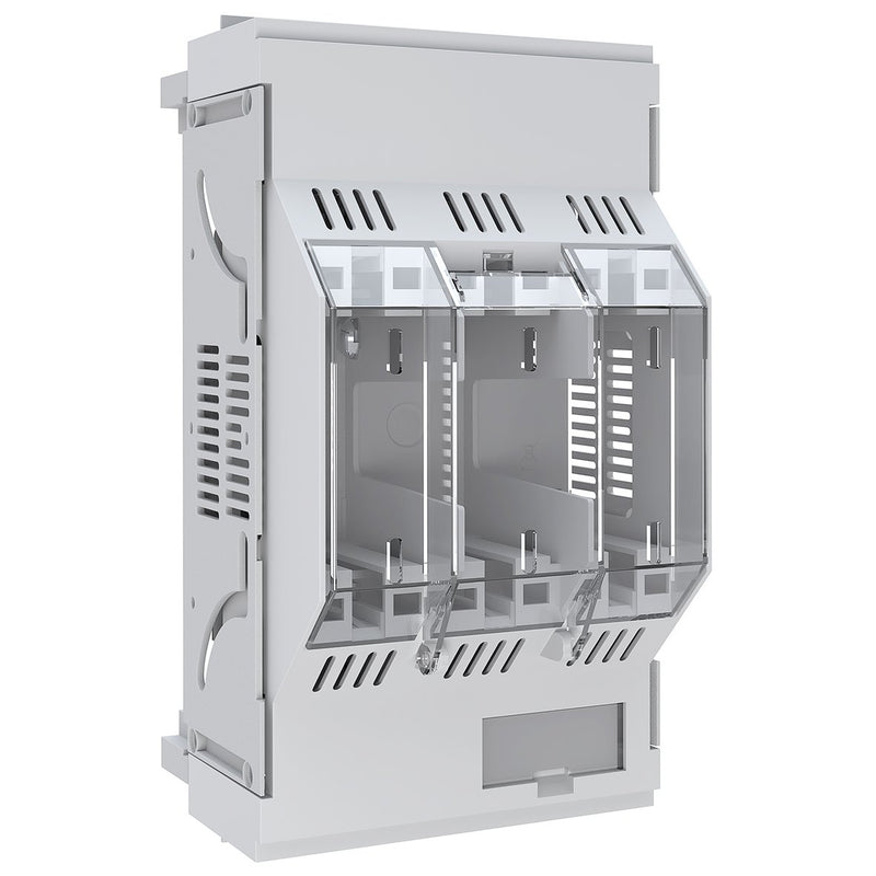 ABN - NH-Sicherungsunterteil NH00-Sicherungsunterteil ABNPE508F01 3pol auf 40mm SAS − 12 Stück