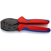 Knipex - Presswerkzeug Kabelschuhe/Verbinder, Aderendhülsen, Schirmanschluss PreciForce Crimpzange 97 52 35 SB PreciForce, 220mm