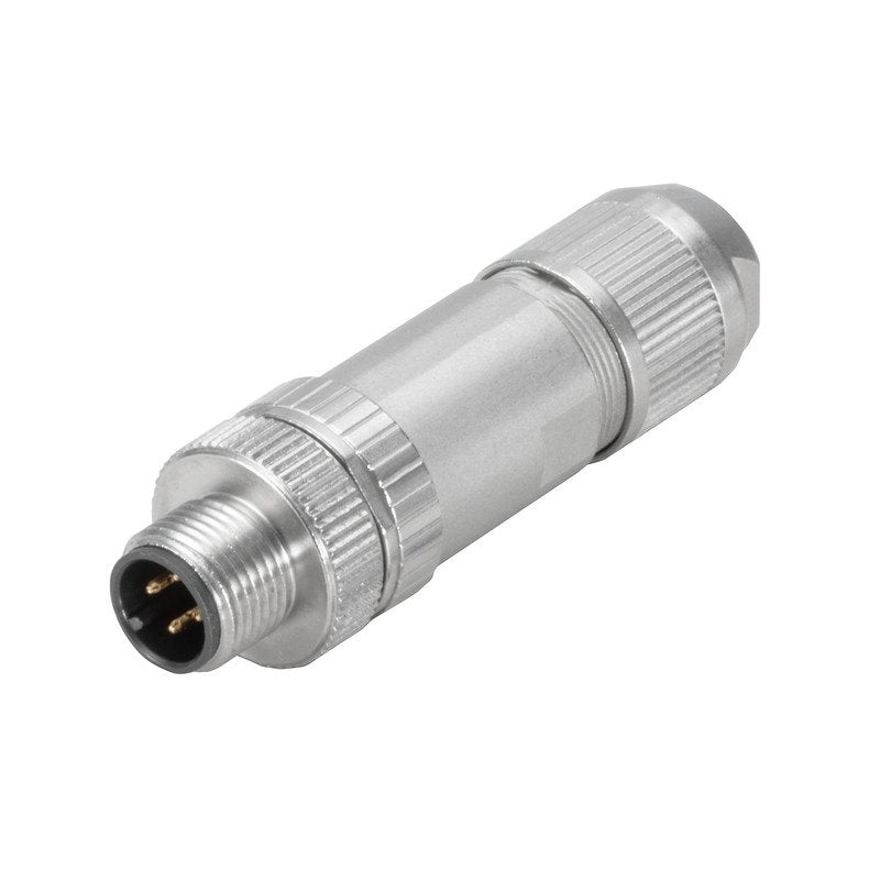 Weidmüller - Rundsteckverbinder, feldkonfektionierbar (Industriesteckverbinder) Steckverbinder SAISP-M-4A-4/8-M12 Stift,gerade,PUSH IN