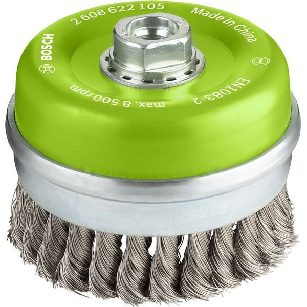 Bosch - Rotierende Drahtbürste PRO Stainless Steel heavy 2608622105 Topfbürste 100 x
