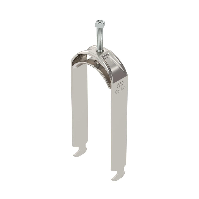 OBO Bettermann - Bügelschelle BS-H2-M-64 A2 2-fach − 15 Stück