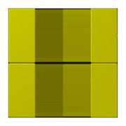 Jung - Abdeckung/Bedienelement für Installationsschalterprogramme Tastensatz 2fach LC 502 TSA 249 vert olive vif