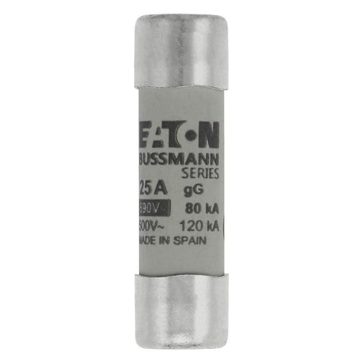 Eaton - Zylindrische Sicherung Sicherungseinsatz Nieders. CYLINDRICA#C14G25 25A AC 690V 80kA − 10 Stück
