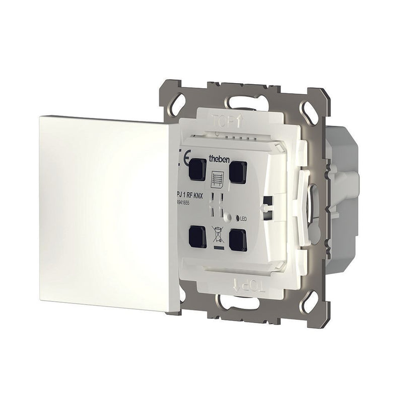 Theben - Bussystem-Jalousieaktor 2/4-fach Funk-Taster PJ 1 RF KNX mit Schaltaktor KNX