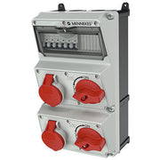 Mennekes - CEE-Steckdosen-Kombination (IEC 60309) AMAXX Steckdosen-Kombi 930031 IP44