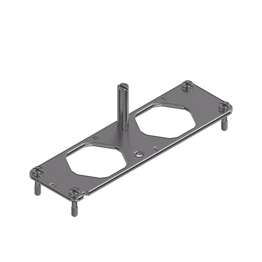 Weidmüller - Zubehör/Ersatzteile für Industriesteckverbinder Montagerahmen Baureihe: HDC 24B H#1103710000 HighPower Baugr. 8  − 1 Stück