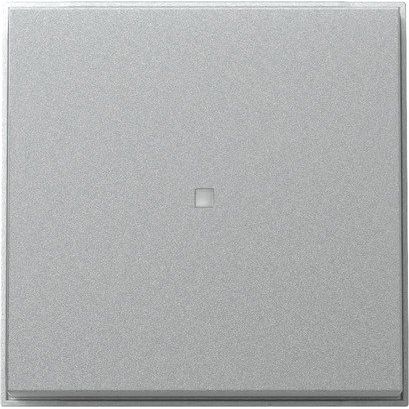 Gira - Abdeckung/Bedienelement für Installationsschalterprogramme Wippe Kontrollf. 329065 (WG UP) F Alu
