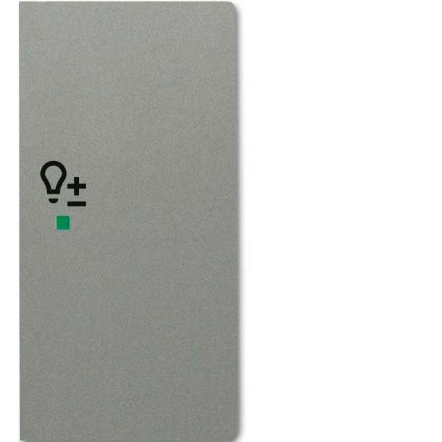 Busch-Jaeger - Bussystem-Tastwippe Wippe grau/met 6234-22-803 solo