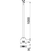 OBO Bettermann - Distanzhalter für Blitzschutz Abstandhalter ISAV1000R