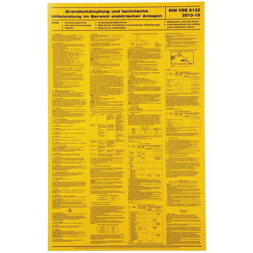 DEHN - Warn-/Hinweisschild Warn-/Hinweisschild WHS AH MB BBE#700053 Merkblatt...
