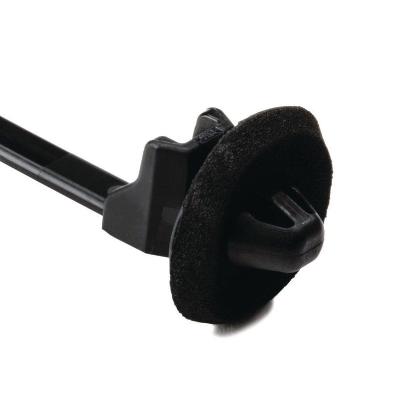 HellermannTyton - Kabelbinder Befestigungsbinder T50SOSSFT6.5E-MDL PA66HS-BK − 500 Stück