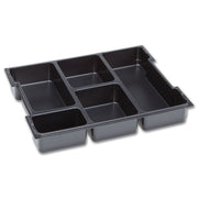 Dresselhaus - Lager-/Transportbehälter Kleinteileeinsatz 5 Mulden 4299/000/06 39 LB 102 BSS