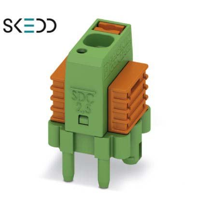 Phoenix Contact - Kabelsteckverbinder für Leiterplattensteckverbinder Direktsteckverbinder SDC 2,5/ 1-PV-5,0-ZB − 50 Stück
