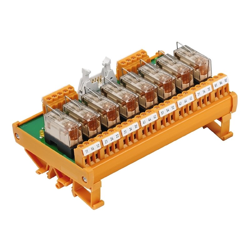 Weidmüller - Schaltrelais Relaiskoppler RSM 8RS 24VDCLPGEM