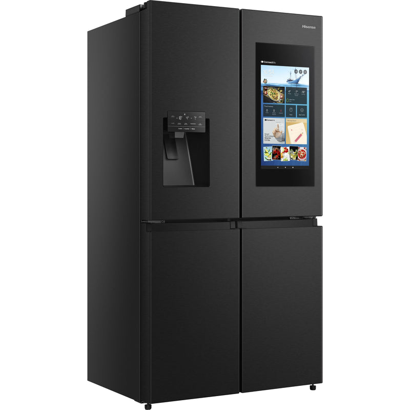 Hisense - Kühl-/Gefrierkombination Kühl/Gefrierkombi RQ760N4IFE Cross-Door,MediaCent