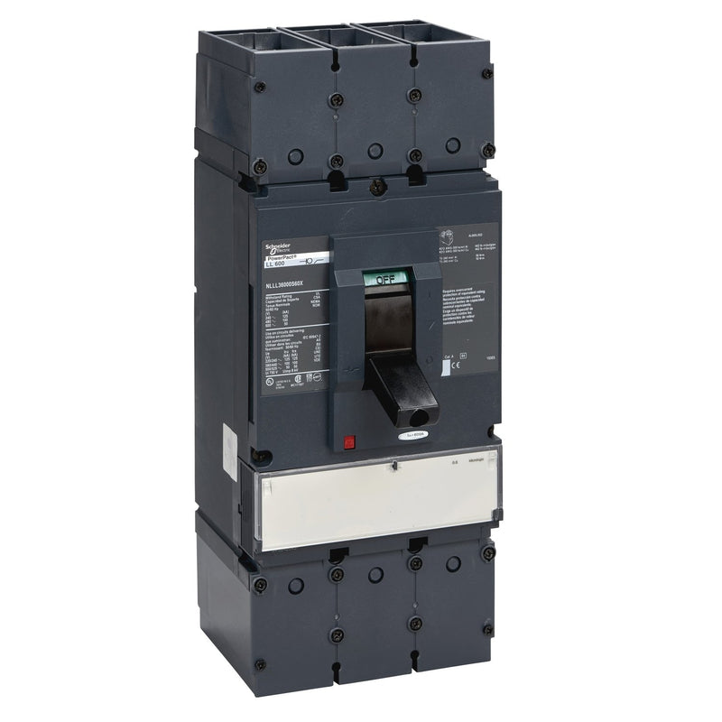 Schneider Electric - Lasttrennschalter Powerpact L 600A NLLL36000S60X Autom.Switch 3P Lug