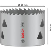 Bosch - Lochsäge PRO Multi Material 2608901522 Lochsäge 67 mm mit