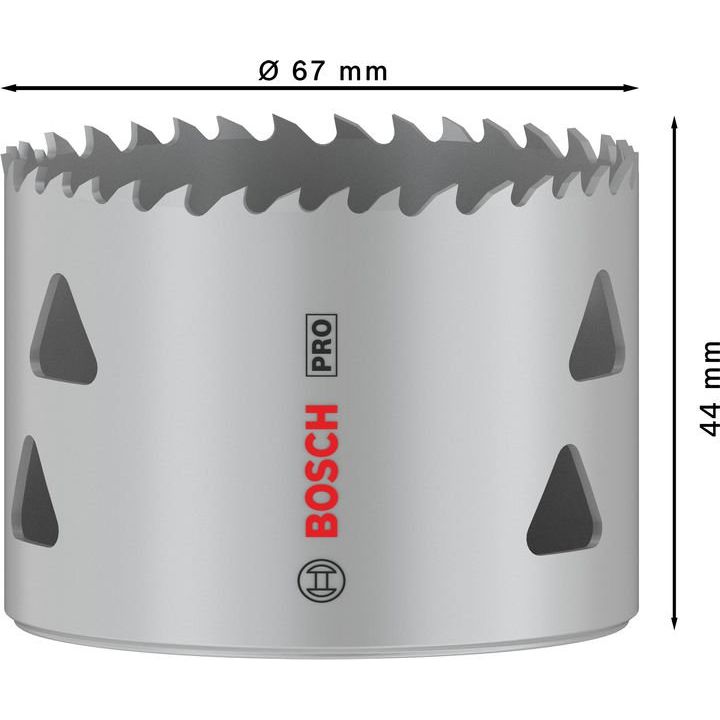 Bosch - Lochsäge PRO Multi Material 2608901522 Lochsäge 67 mm mit