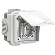Bals Elektrotech - CEE-Steckdose (IEC 60309) Schutzkontakt-Unterputzst. 71012 16A 2p+E IP44 de