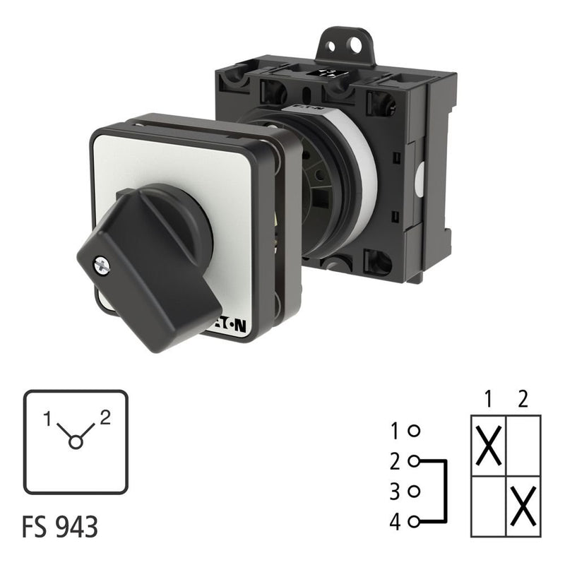 Eaton - Lastschalter Umschalter T3 32A T3-1-8220/Z Zwischenbau