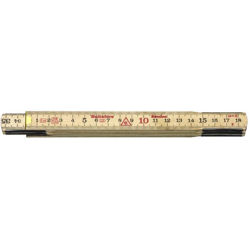 Hultafors - Gliedermaßstab Holzgliedermassstab 59-1-6 -mm- 1m − 10 Stück