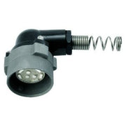 Telegärtner - I/O-Steckverbinder NF-Kabelwinkelstecker 100022936 U127/U-D, POM-Baj