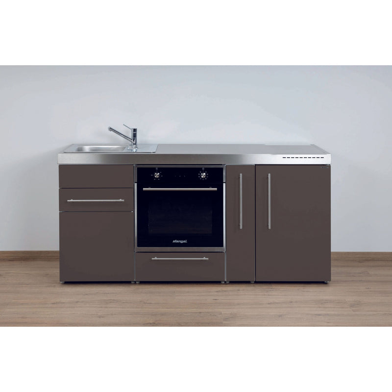 Stengel - Mini-Küche Miniküche Premiumline MPBMM180ABOGKFreBliS Mokka metallic