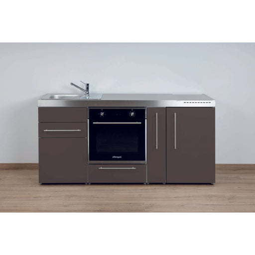 Stengel - Mini-Küche Miniküche Premiumline MPBMM180ABOGKFreBliS Mokka metallic