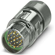 Phoenix Contact - Rundsteckverbinder, feldkonfektionierbar (Industriesteckverbinder) Kupplungssteckverbinder 1629098 M23 PRO, gerade