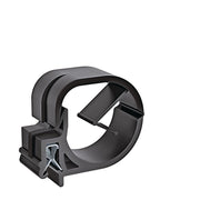 HellermannTyton - Befestigungssockel und -element für Kabelbinder EdgeClip EC27-BK-HIRHS − 500 Stück