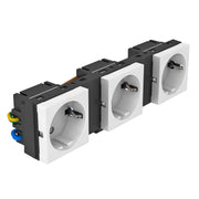 OBO Bettermann - Gerätebecher/Geräteträger für Unterflursystem Modulträger MT45V 3 3WS V 3x1fach