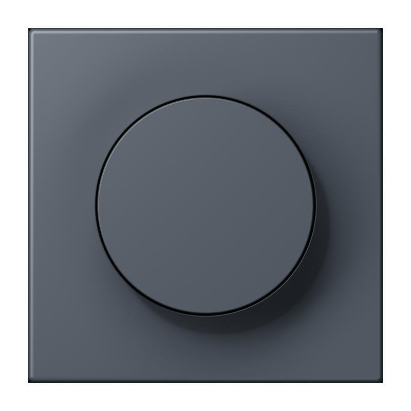 Jung - Abdeckung/Bedienelement für Installationsschalterprogramme Abdeckung mit Drehknopf LC 1740 262 gris fonce 59