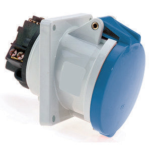 Bals Elektrotech - CEE-Anbausteckdose (IEC 60309) Anbausteckdose GT m. Neig. 12135 63A 3p 230V 6h IP44