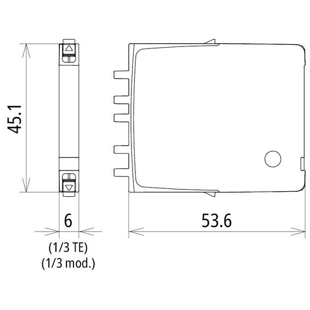DEHN - Kombi-Ableiter für Informations-/MSR-Technik Modularer Kombi-Ableiter BCO MOD ML2 BE 24 für 2 Einzeladern