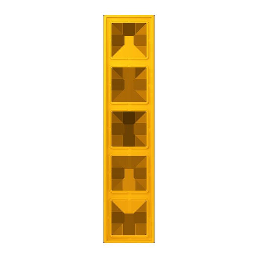 Jung - Abdeckrahmen Rahmen 5-fach LC 985 263 le jaune vif