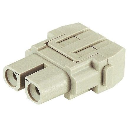 Harting - Kontakteinsatz für Rechtecksteckverbinder Einzelmodul Han 40A 09140023103 Crimpanschluss − 2 Stück