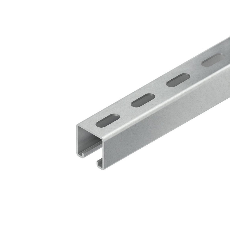 Niedax - Stiel/Profilschiene Ankerschiene 2988/2 FL − 2 Meter