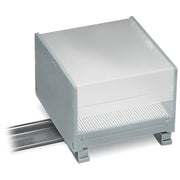WAGO - Elektronik-Leergehäuse Abdeckprofil Größe 2,1m 288-627 1m lang,transparent
