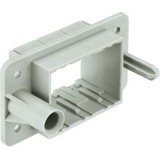 Harting - Modulträgerrahmen für Industriesteckverbinder Andockrahmen 09140101711 für 3 Module-F − 2 Stück