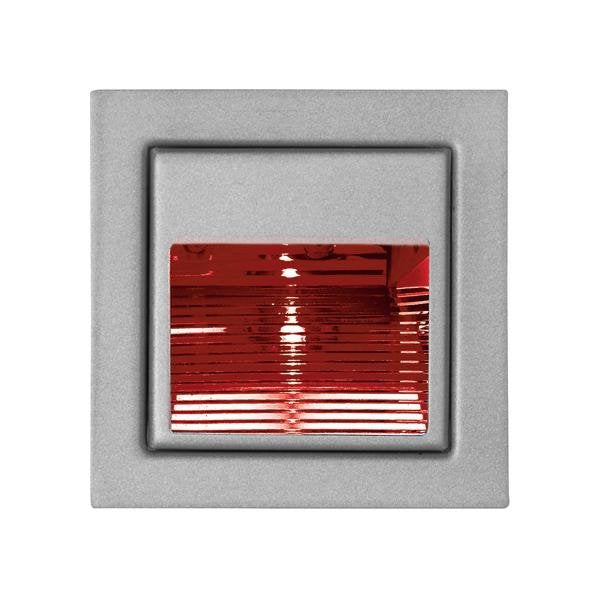 Brumberg Leuchten - Orientierungsleuchte LED-Wand-EB-Leuchte alu P3729R Power-LED rt, 1W  − 1 Stück