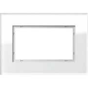 Gira - Abdeckrahmen 1 2fach 100112 Glas ws