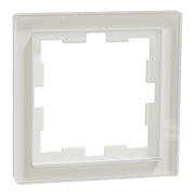 Merten - Abdeckrahmen Rahmen 1f.kristallws MEG4010-6520 D-Life Glas